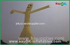 Yellow double legs Inflatable Air Dancer For Commercial Advertising