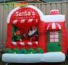 Lovely Large Inflatable Christmas Decorations With Inflatable Santa Workshop