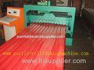 Chain Drive Corrugated Roof Panel Roll Forming Machine With PANASONIC Transducer