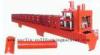 Color Steel Roof Ridge Cap Roll Forming Machine For Theatre / Garden Roofing