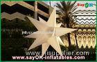 Custom Holiday Inflatable Lighting Decoration , Blow Up Stars