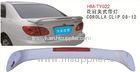 Car Rear / Front Lip Spoiler / Clip Type Spoilers for Toyota Corolla 2008 - 2012