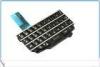 Black QWERTY Keypad For Blackberry smartphone assembly With Keypad Flex Cable