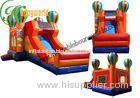 Small Residential Inflatable Combo With Balloon , Bouncy CastleSlide
