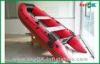 Fiberglass Red PVC Inflatable Boats Funny Lightweight Inflatable Boat