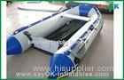Heat Sealed Blue PVC Inflatable Boats Water Fun Blow Up Boat 2 Person