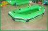 Children Green PVC Inflatable Boats Commercial Inflatable Water Toys