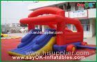 CE/UL Certificated Inflatable Bounce With Inflatable Slide PVC Tarpaulin