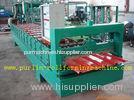 High Speed Glazed Tile Cold Roll Forming Machine 0 - 20 m/min Red Roofing Panel or Customized