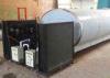 10T Horizontal Direct Type Milk Cooling Tank For Dairy Farm , Double - Walled