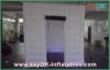 One Door Inflatable Photo Booth With LED Lighting , Inflatable Building