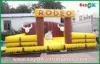 Durable Material PVC Commercial Inflatable Bounce House With Logo Printing