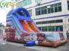 Customized Outdoor Inflatable Slide / Commercial Fire Truck Inflatable Slide