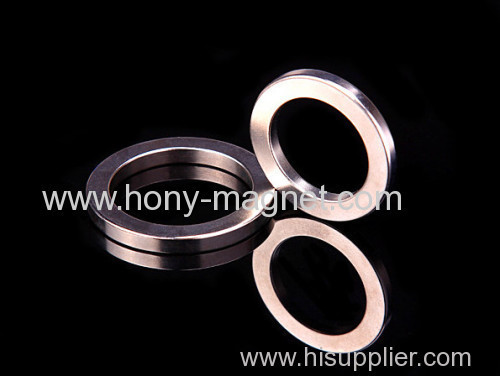 Permanent neodymium sintered ring magnet