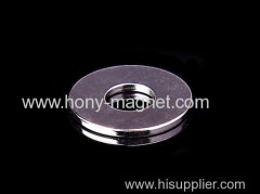 Super strong permanent sintered neodym magnet