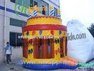 Colourful Happy Birthday Inflatable Bouncy Castle For Children Bounce Castle