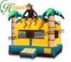 Commercial grade 0.55mm Small Inflatable Jungle Bouncy Castle For Kids