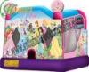 Two Pipes Princess Theme Inflatable Bouncy Castle For Rental business