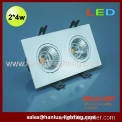 8W LED grille light