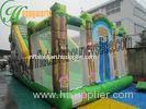Funny Amusement Jungle Park Inflatable Bouncy Slide For Rental Business