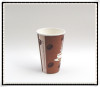 Hot disposable paper cup