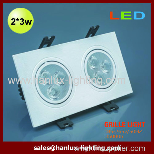 6W SMD grille light