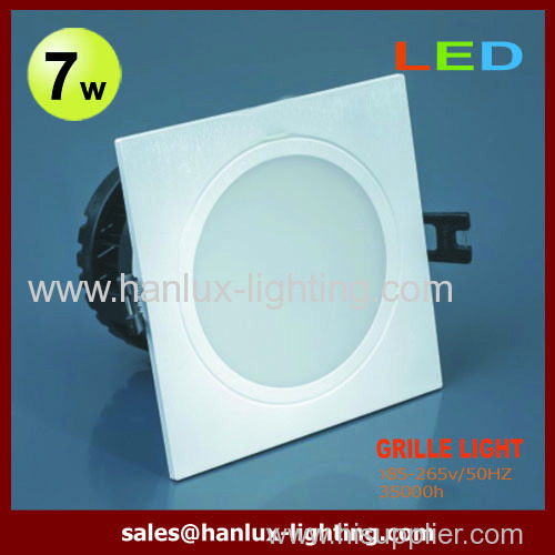 7W SMD grille lighting