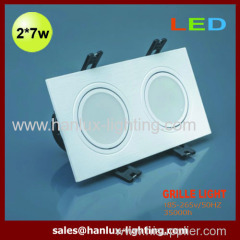 14W CE RoHS SMD grille lighting