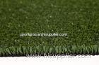 Durable Soft Fibrillated Soccer Artificial Grass , Backing System PU