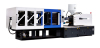 Plastic product injection moulding machine
