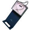 Small Foldable Shirt Shopping Packaging Box With Handles / Logo Printed