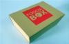 Custom One Piece Cosmetics Packaging Magnetic Closure Gift Box With Colored Ribbon
