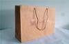 Customized Gold Laminated Carrier Paper Bags , Paper Gift Bags With Handles