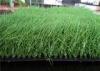 40 MM Diamond Shape Yarn Soocer / Baseball Turf Grass , Natural Artificial Lawn