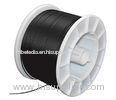 Black Durability Plastic Optical Fiber Cable Light Weight , POF Cable