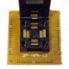 0.5mm pitch QFP64 PQFP64 TQFP64 IC Test Socket adapter