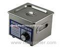 Mini Commercial 60W Mechanical Bench-top Ultrasonic Cleaner Stainless Steel