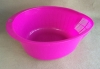 Plastic colander with pourer