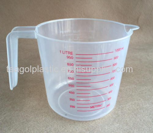 Plastic measuring cup 1 Litre 4cup 32oz