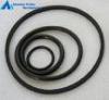 OEM No Flash Black Acid and Alkali Resistant Viton / FPM / FKM Rubber O Rings