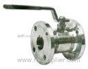 2PCs Flanged end Ball valve, 2pcs flange type stainless steel ball valve,2pcs stainless steel flange