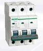3 Phase Mini Circuit Breaker MCB AC 240 / 415V With B / C / D Tripping Curve