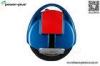 blue Foldable Self Balancing Electric Unicycle With Traning Wheels