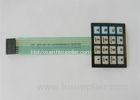 PET / PCB / FPC Touch Panel Flexible Membrane Switch With LED