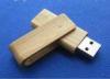 OEM Super Mini Wood Swivel USB Flash Drive 32GB With Grade A Chip