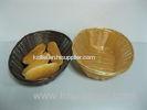 Stackable Synthetic Poly Rattan Bread Basket JIS Approve With Restaurant