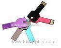 128GB Key Shape Metal USB Flash Drive With Red , Pink , Green , Silver , Black