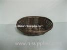 Decorative Stackable Poly Rattan Bread Baskets For Bakery,And Supermarkets