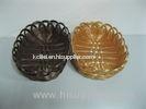 Healthy Washable Oval Rattan Bread Basket For Shop And Restaurant
