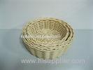 Popular Graceful Washable Polypropylene Rattan Bread Basket With Eu Certificate
